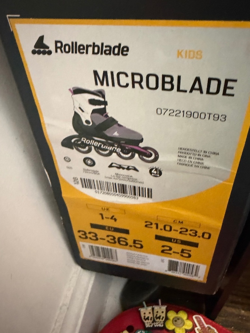 Brand new rollerblades